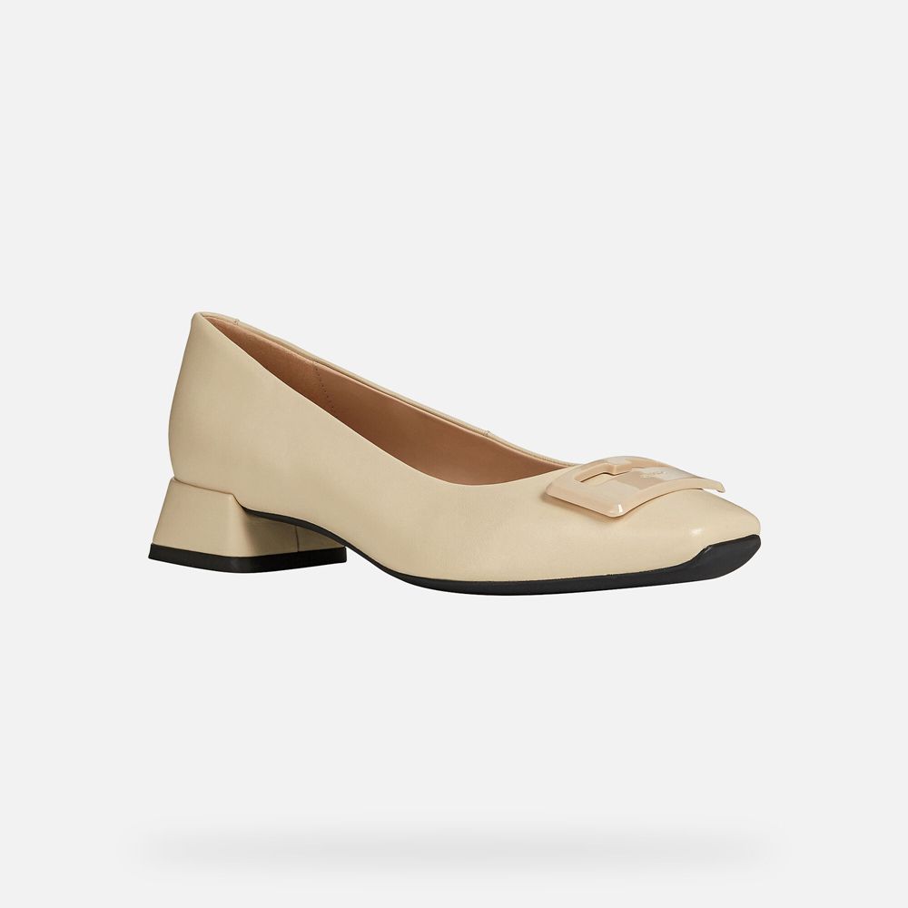 Ballerines Geox Vivyanne - Beige - Femme 352168-WZD